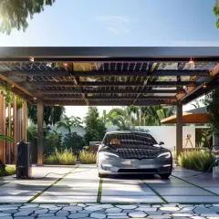 Carport fotowoltaiczny - Czy warto inwestować w tego typu carporty?
