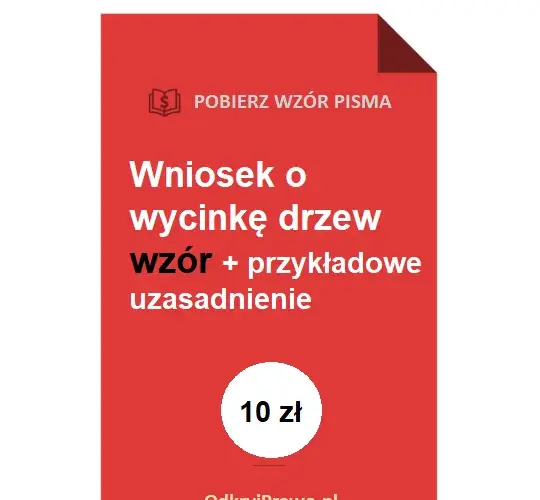 Procedura uzyskania zezwolenia na wycinkę drzew – podanie